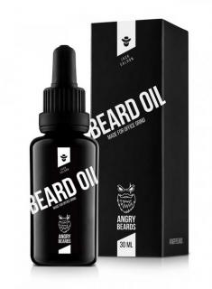 Angry Beards Jack Saloon, olej na vousy 30 ml