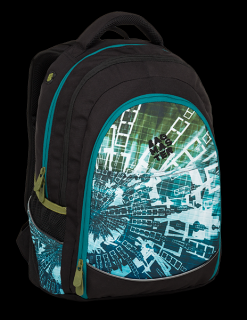 BAGMASTER DIGITAL 9 B BLUE/GREEN/BLACK