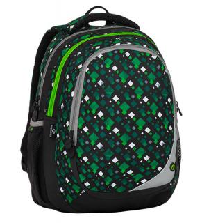 Bagmaster MAXVELL 8 B BLACK/GREEN/WHITE