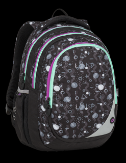 BAGMASTER MAXVELL 9 A BLACK/GRAY/VIOLET