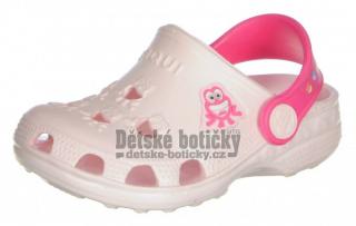 Coqui Little Frog 8701 pale pink/lt.fuchsia 32