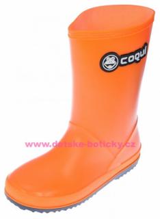 Coqui RAINY 8506 orange/navy holínka 102470 32