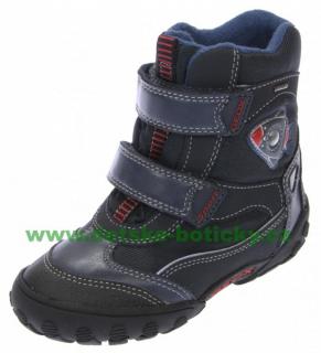 Geox B4402D 050FU C4075 DK navy/red 23