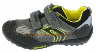 Geox J62F2A 014CE C0666 grey/lime 34