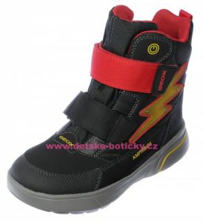 Geox J847UC 0CEFU C0048 black/red 32