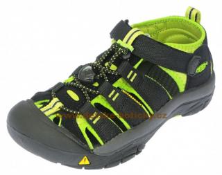 KEEN Newport H2 Black/lime green 109942 109965 34