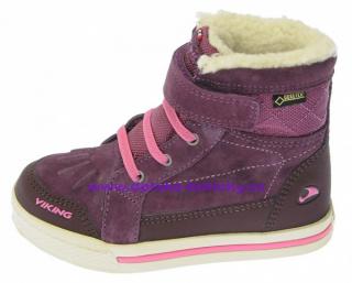 Viking 3-86300-8339 Folda GTX aubergine/dk pink 29