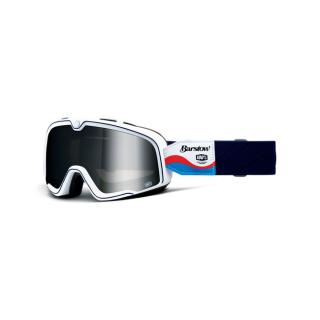 100% Barstow goggle Lucien mirror silver lens