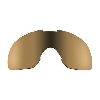 Biltwell náhradní plexi Overland goggle lens gold mirror brown