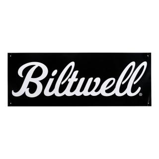 Biltwell Script Shop banner black, white