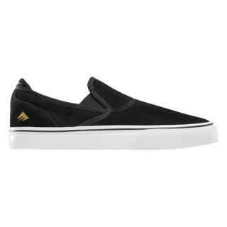 Boty Emerica Wino G6 slip on black/white/gold Velikost: 37