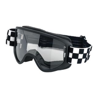 Brýle Biltwell Moto 2.0 Checkers goggles black, white
