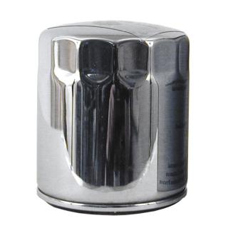 Champion, spin-on oil filter. Magnetic, chrome