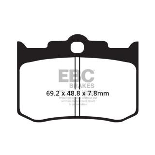 EBC V-pad Semi Sintered brake pads