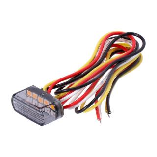 Fastline LED light, taillight with turn signal. Smoke lens