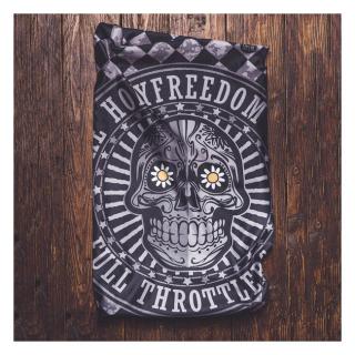 Holy Freedom Irongun skull Stretch tunnel