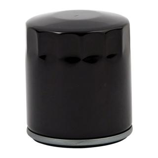 MCS, spin-on oil filter. Black