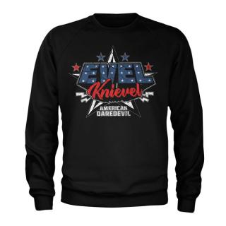 Mikina Evel Knievel American Daredevil sweatshirt black Velikost: 2XL