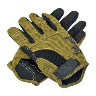 Rukavice Biltwell Moto gloves olive, black, tan
