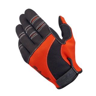 Rukavice Biltwell Moto gloves orange, black