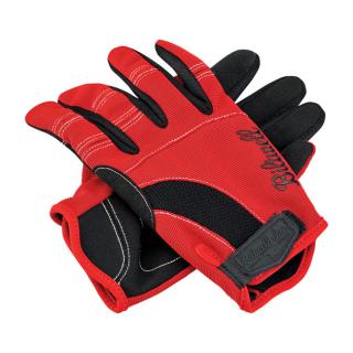 Rukavice Biltwell Moto gloves red, black, white