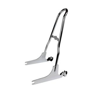 Sissy bar kit 21  1-piece upright, chrome