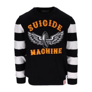 Svetr 13 1/2 Outlaw Suicide Machine Sweater Velikost: L