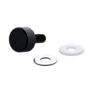 Thumb screw kit for seat. Low profile. Black