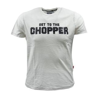 Triko 13 1/2 Get to the Chopper T-shirt offwhite Velikost: 2XL