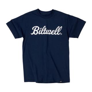 Triko Biltwell Script T-shirt navy Velikost: 2XL