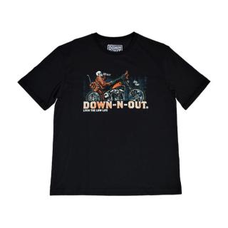 Triko Down-n-Out Safety Second t-shirt black