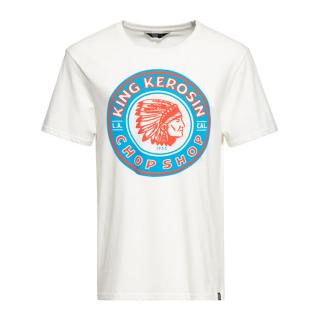 Triko King Kerosin Chop Shop T-Shirt Off White