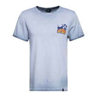 Triko King Kerosin Long Beach T-shirt smoke blue