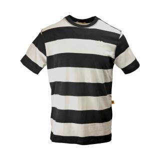 Triko Roeg Cody striped t-shirt black/white