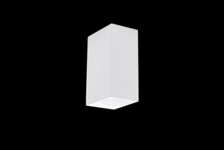 CENTURY Axo LED nástěnné svítidlo hranaté 2xGU10 IP54 bílé, svícení dolů