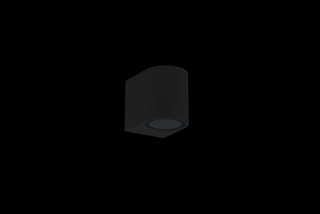 CENTURY AXO nástěnné svítidlo 1xGU10 IP54 černé