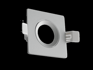 CENTURY Klak vestavný korpus bodovka pro LED žárovku šedý výklopný včetně držáku na žárovku GU10