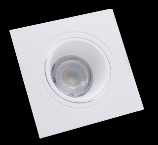 CENTURY KLIK vestavný korpus čtverec bodovka pro LED žárovku bílá