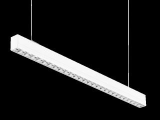 CENTURY Linky LED stropní svítidlo 1131mm 32W 4000K 3300lm UGR16