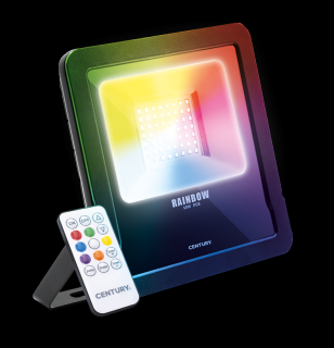 CENTURY Rainbow LED reflektor 50W IP65 RGB stmívatelný na dálkový ovladač