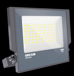 CENTURY SIRIO SLIM LED reflektor 50W 4000K 4500lm IP66