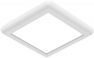 Čtvercové svítidlo RAINBOW k zapuštění/přisazení přepínatelné18/25W 3/4/6000K IP44