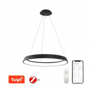 Immax NEO LIMITADO Smart závěsné svítidlo 80cm 48W černé Zigbee 3.0