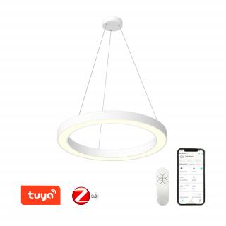 Immax NEO PASTEL Smart závěsné svítidlo 95cm 66W bílé Zigbee 3.0