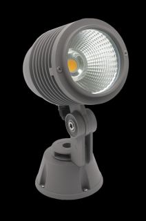 LED FLOODLIGHT DOBI ŠEDÉ 15W 3000K 1200Lm IP65