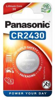 Panasonic CR-2430EL 1BP lithiová mincová