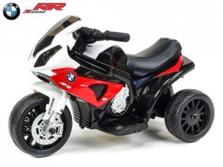DEA Dětská elektrická motorka BMW S1000 RR trike červená