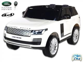 DEA Elektrické autíčko Land Rover Range Rover HSE 4x4 dvoumístný bílý
