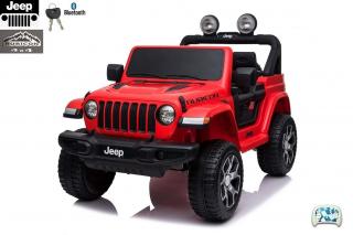 DEA Elektrický džíp Jeep Wrangler Rubicon 4x4 červený