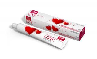 Bělící zubní pasta Splat Love pro zamilované s antibakteriálním účinkem